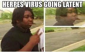 Image result for herpes virus meme