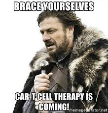 Brace yourselves CAR-T cell therapy is coming! - Brace Yourself ...